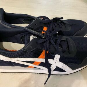 Men's Navy ASIC Athletic Shoes